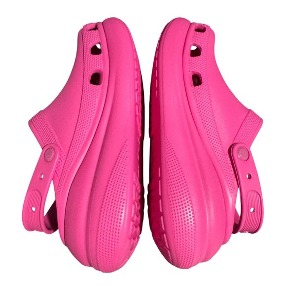 Crocs Classic Crush Pink Clogs, Size 9M 11W NWOB - Picture 7 of 11